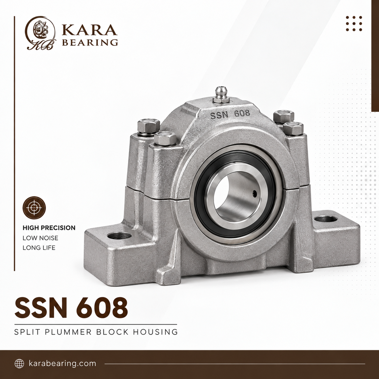 یاتاقان SSN 608 1 یاتاقان SSN 608 و محفظه نگهدارنده بیرینگ برای تجهیزات صنعتی