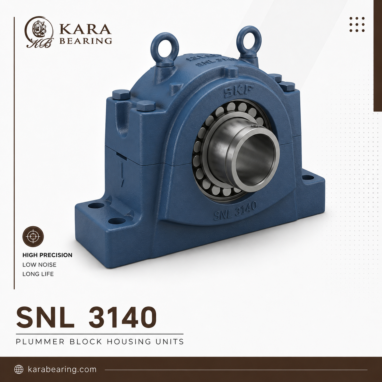 یاتاقان SNL 3140 1 یاتاقان SNL 3140 یکی از محبوبترین محصولات در سری پلومر بلاکهای اسپلیت