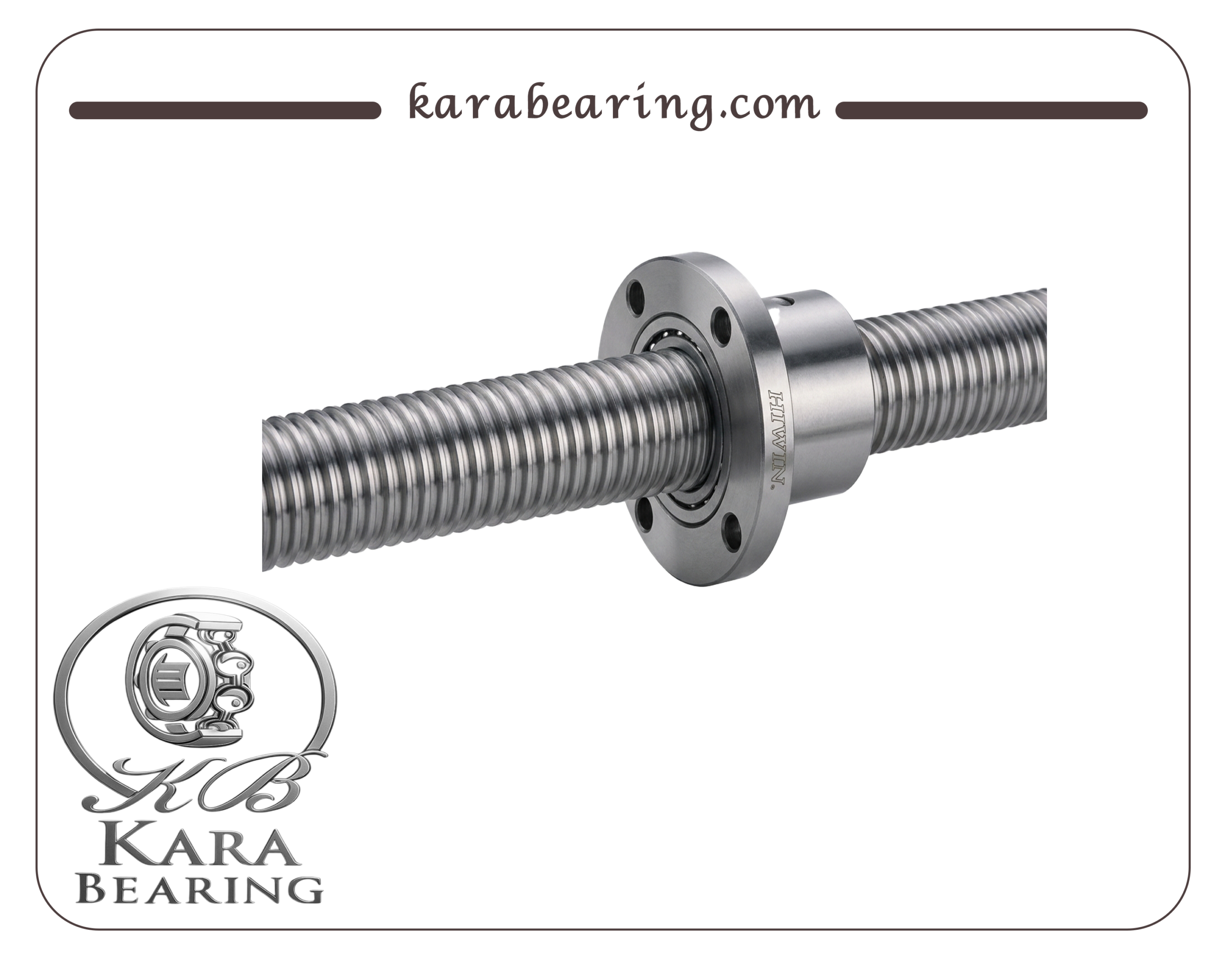 پیچ بال اسکرو قطر 40 گام 5 میلیمتر برند هایوین (HIWIN) 1 پیچ بال اسکرو قطر 40 گام 5 میلیمتر برند هایوین (HIWIN)