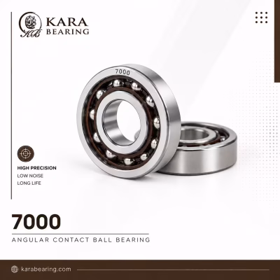 ساختار بلبرینگ تماس زاویه ای 7000