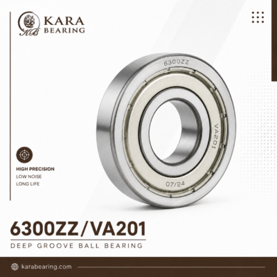 بلبرینگ شیار عمیق 6300ZZ/VA201 مقاوم در برابر حرارت برای تجهیزات صنعتی و کورههای دما بالا