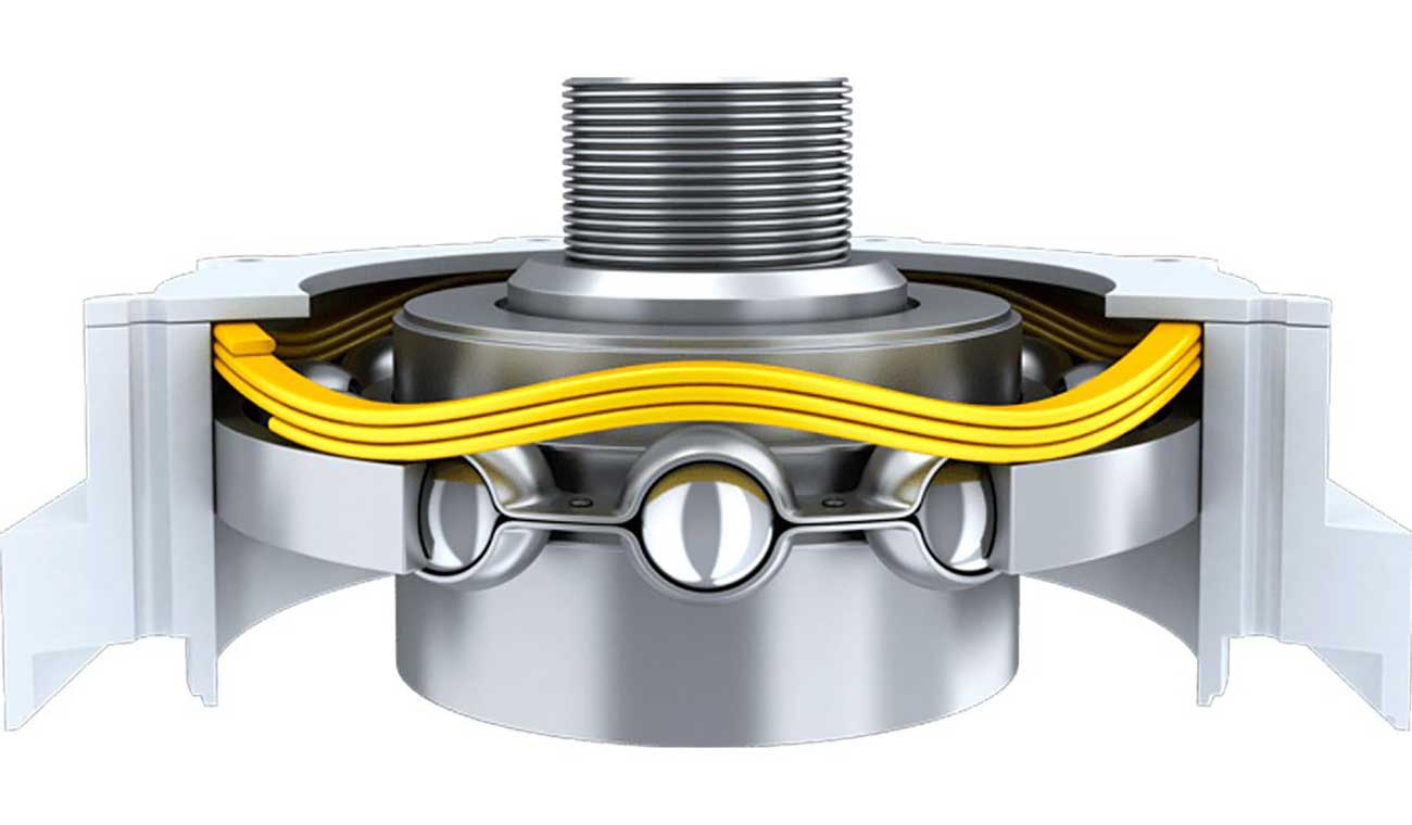 رولبرینگ مخروطی | قیمت، برندها، جدول ابعاد و راهنمای خرید 2 بلبرینگ مخروطی در هاب چرخ