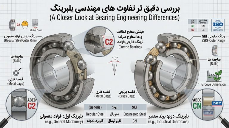 کارا 29 بررسی برند ها و استاندار بلبرینگ