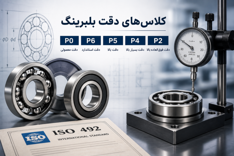 کارا 13 کلاسهای دقت بلبرینگ (P0 تا P2)